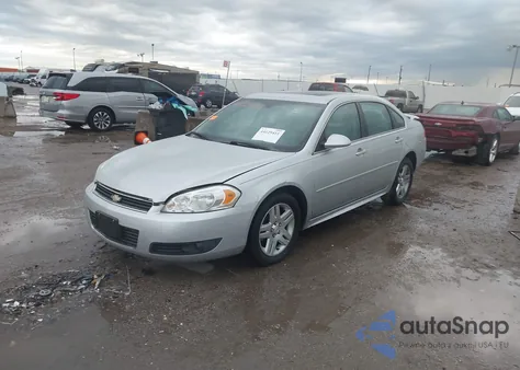 2011 Chevrolet Impala Lt из США, поврежденный, VIN 2G1WB5EK6B1327353